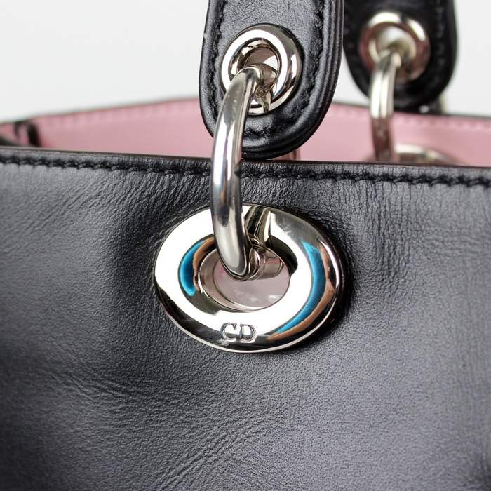 2012 New Arrival Christian Dior Original Leather Handbag - 0902 Black